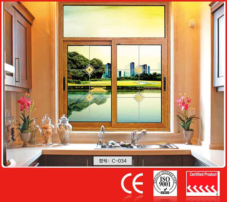 Cheap Office 1.4mm Thickness Aluminum Interior Sliding Window