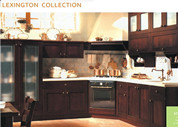Solid Wood Kitchen Cabinet-K015