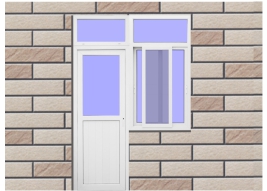 UPVC Window U-DWC001